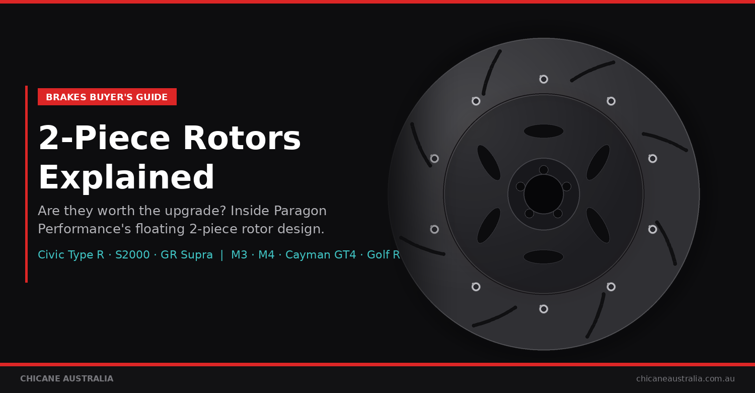 2-Piece Rotors Explained — Are They Worth the Upgrade?