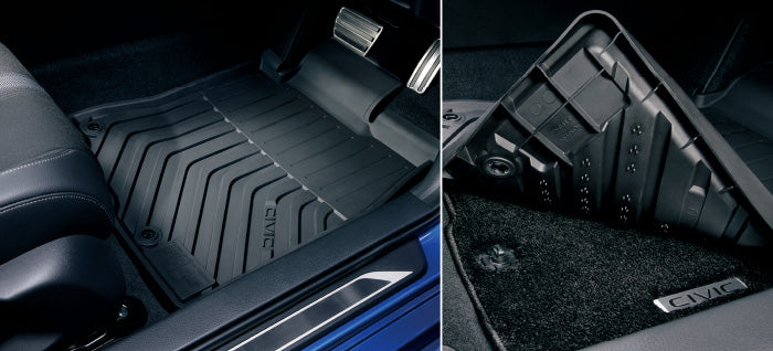 Honda Genuine OEM All-Season Floor Mat Set – Civic Type R FL5 (MY22+) - Chicane Australia