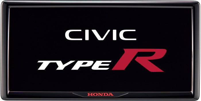 Honda Genuine OEM License Plate Frame (Rear) – Civic Type R FL5 (MY22+) - Chicane Australia