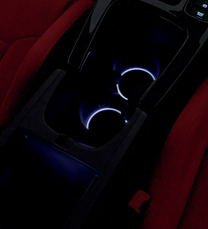 Honda Genuine OEM Centre Console & Drink Holder LED Illumination Kit White – Civic Type R FL5 (MY22+) - Chicane Australia