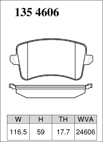DIXCEL Front Brake Pads – Audi A4 (8K) / A5 (8T) / Q5 / SQ5 (8R)