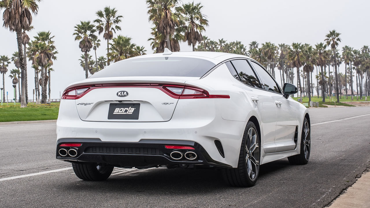 Borla S-Type Cat-Back Exhaust System – Kia Stinger 2018–2021