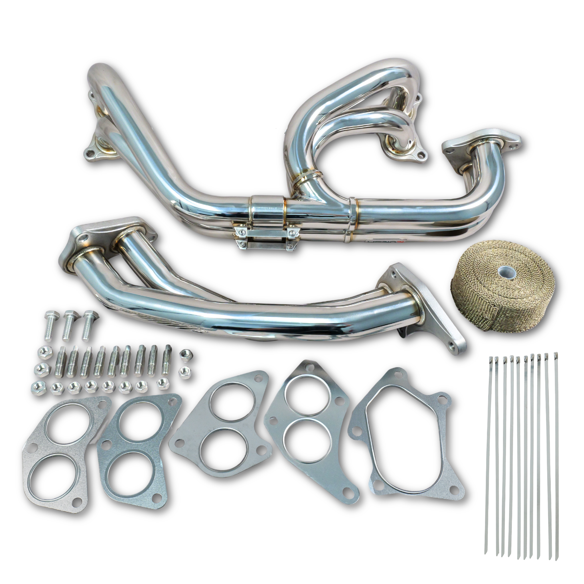 Korsh Twin Scroll Header & Up-Pipe – Subaru WRX 94–14 / STI 02–21 / Liberty GT 05–09 / Forester XT 04–08