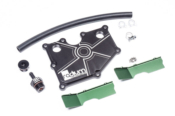 Radium Engineering PCV Baffle – Ford EcoBoost / Duratec / Mazda MZR with Fittings - Chicane Australia