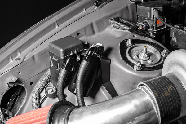 Radium Engineering Fluid Lock Dual Catch Can Kit – Toyota Supra MK4 - Chicane Australia