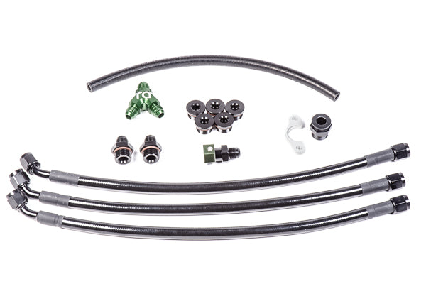 Radium Engineering Fuel Rail Plumbing Kit – Nissan VQ35DE (350Z / G35) - Chicane Australia