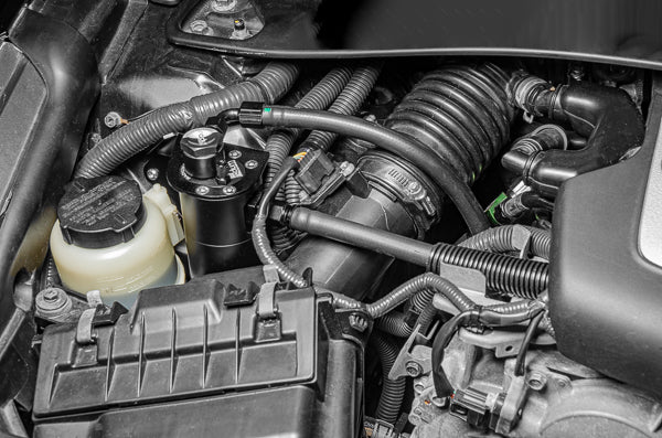 Radium Engineering Fluid Lock Dual Catch Can Kit – Nissan 370Z / G37 - Chicane Australia