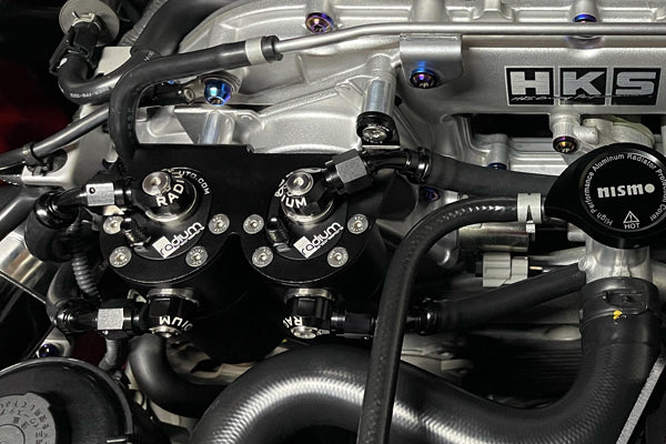 Radium Engineering Fluid Lock Dual Catch Can Kit CCV – Nissan R35 GT-R - Chicane Australia