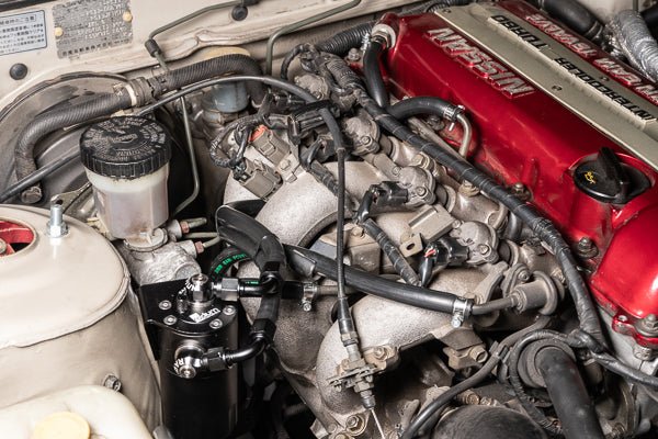 Radium Engineering Fluid Lock Catch Can Kit PCV – Nissan S13 SR20DET - Chicane Australia