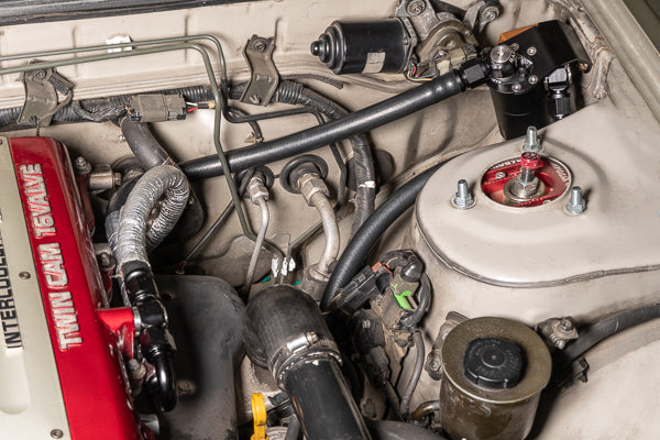 Radium Engineering Fluid Lock Catch Can Kit CCV – Nissan S13 SR20DET - Chicane Australia