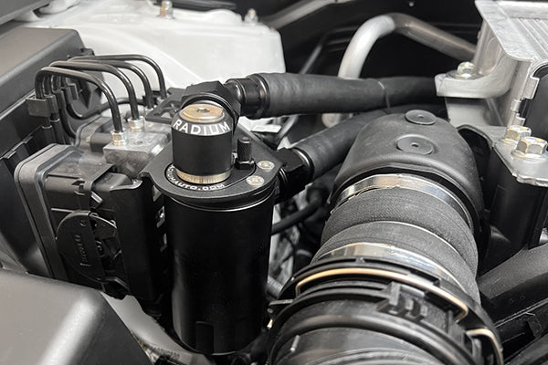 Radium Engineering Fluid Lock Catch Can Kit PCV – 2022+ Subaru WRX - Chicane Australia