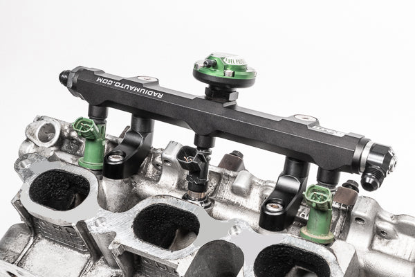 Radium Engineering Fuel Rails, Top Feed Upgrade – Subaru Phase-I EZ30 - Chicane Australia