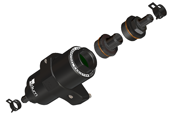 Radium Engineering Fuel Vent Charcoal Canister - Chicane Australia