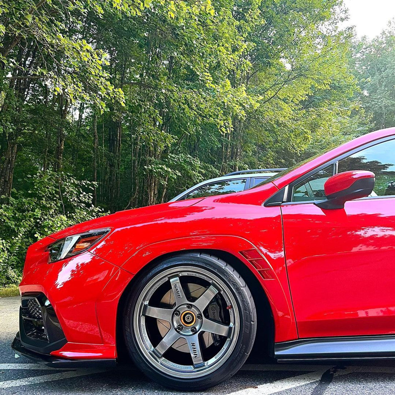 Paragon 2-Piece Front Brake Rotor Pair - Suits 2022+ Subaru WRX with OEM Brembo 4-Piston Caliper Swap - 326x30mm - Chicane Australia