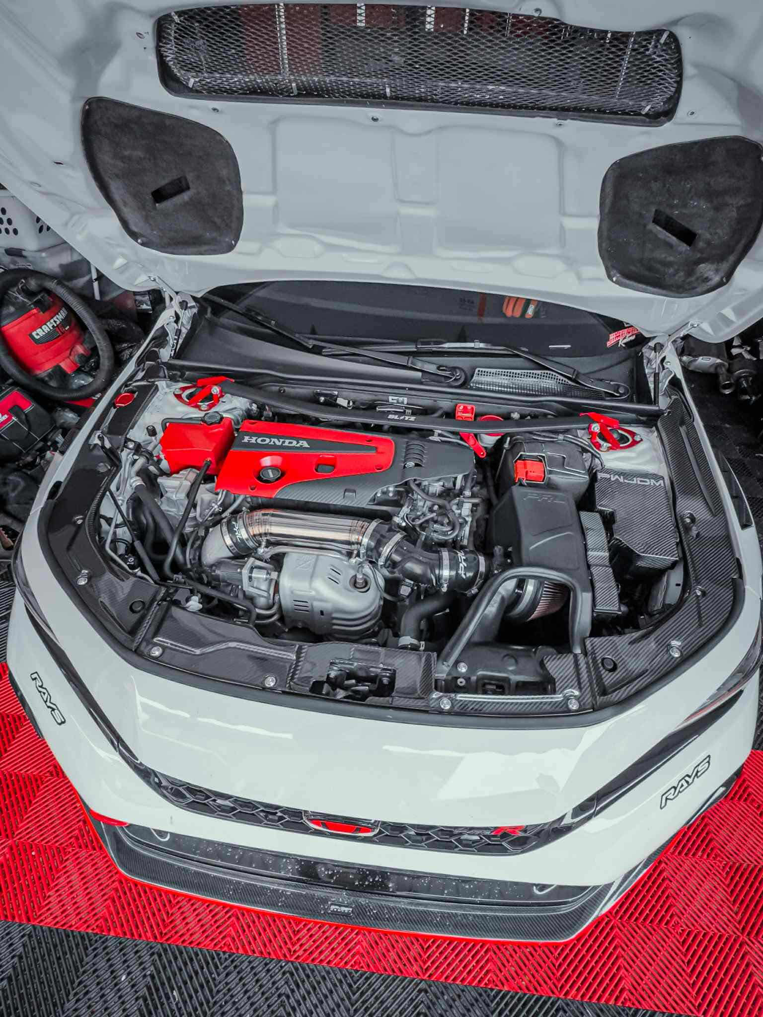 WOT Hood Strut Kit – Honda Civic Type R (FL5) - Chicane Australia