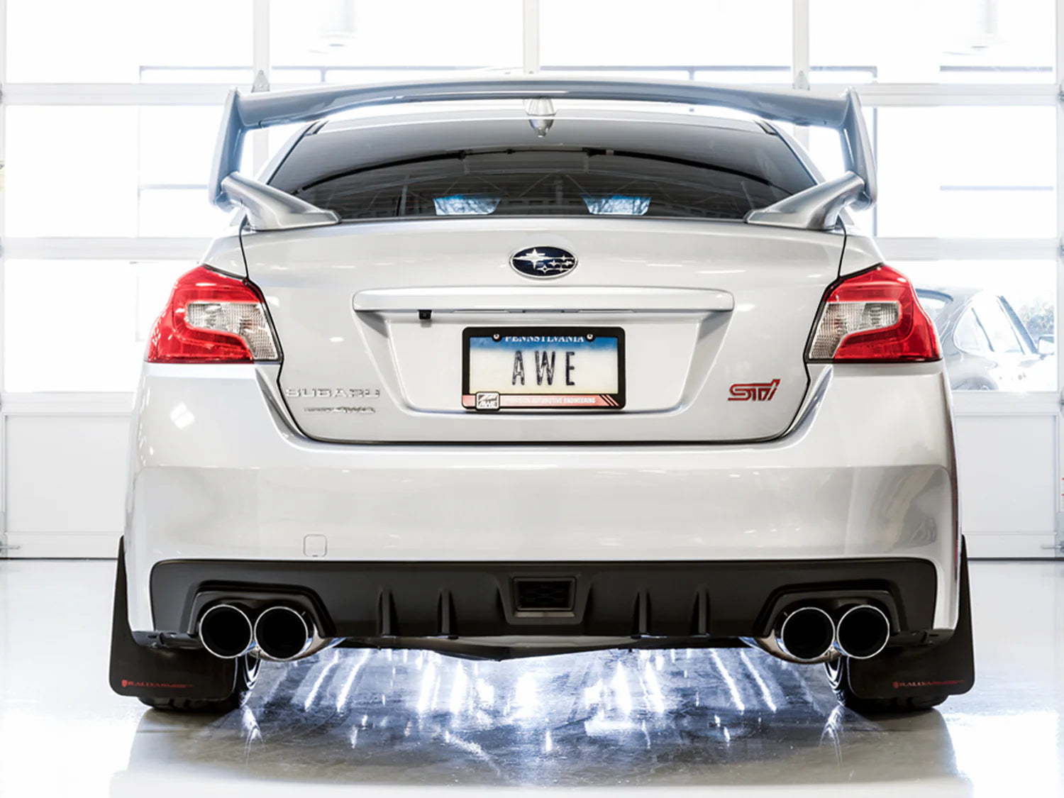 AWE Touring Edition Exhaust – Subaru WRX/STI VA/GV Sedan (102mm) - Chicane Australia