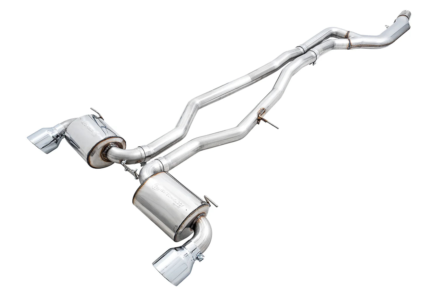 AWE Non-Resonated Touring Edition Exhaust – A90 Supra (5" Tips) - Chicane Australia