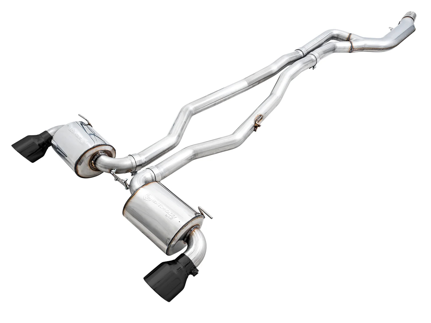 AWE Non-Resonated Touring Edition Exhaust – A90 Supra (5" Tips) - Chicane Australia