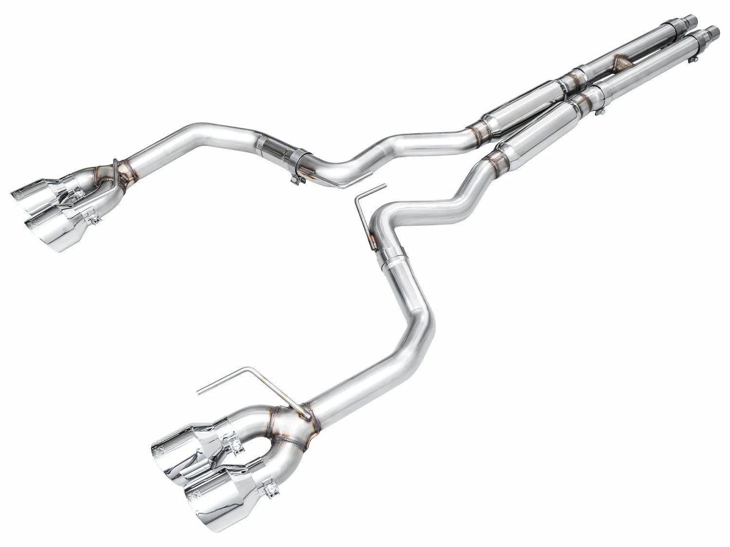 AWE Track Edition Exhaust – Ford Mustang Dark Horse S650 - Chicane Australia