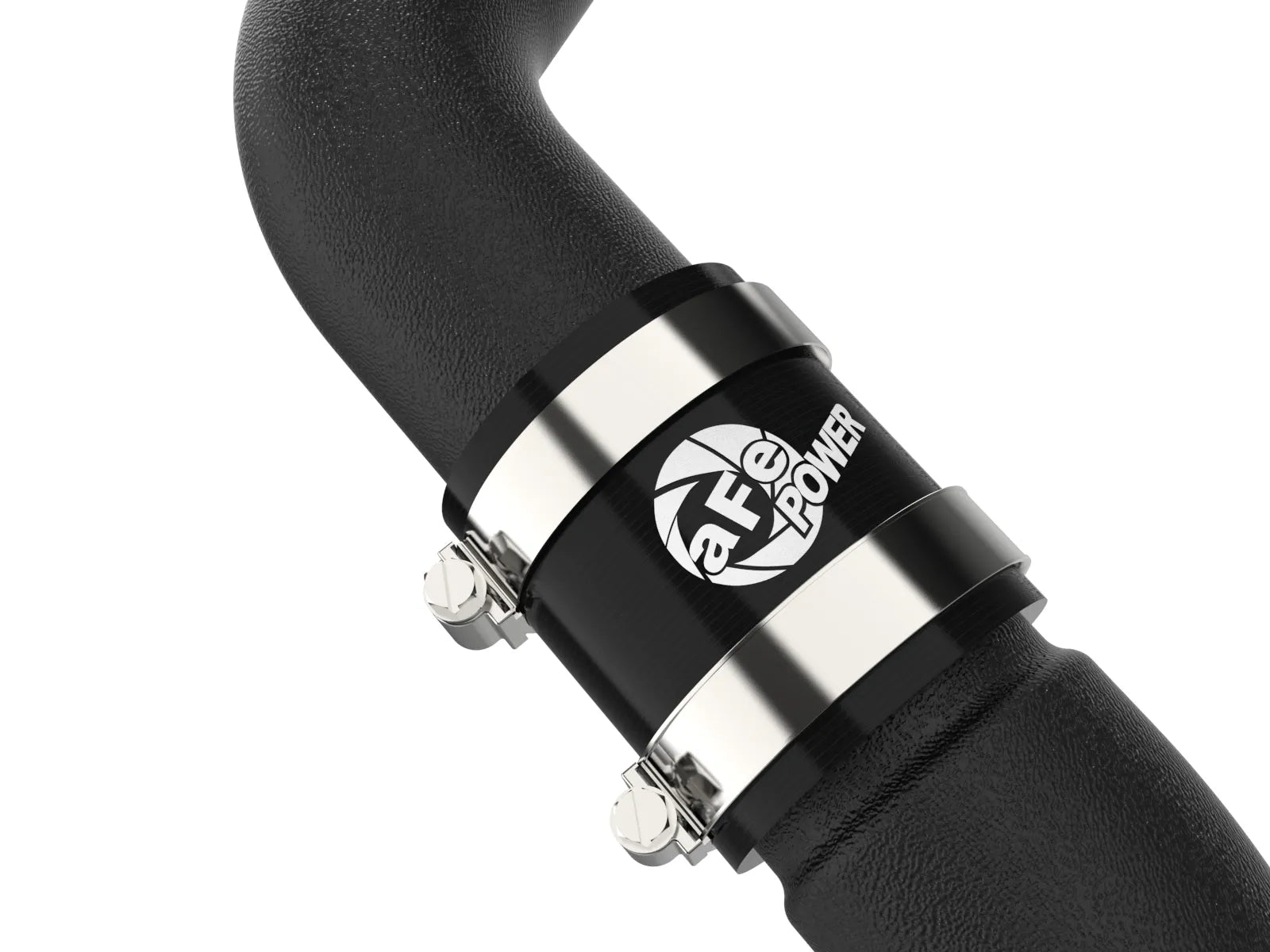 aFe BladeRunner Aluminum Hot Charge Pipe (2-1/4” to 2-1/2”) – Hyundai Kona N – Black