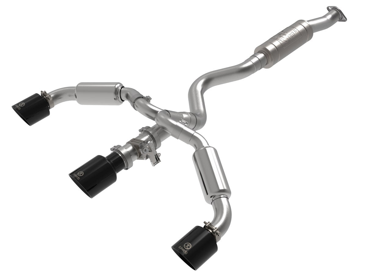 AFE Gemini XV Dual 2.5" Cat Back Exhaust – Toyota GR Corolla (2023+) - Chicane Australia