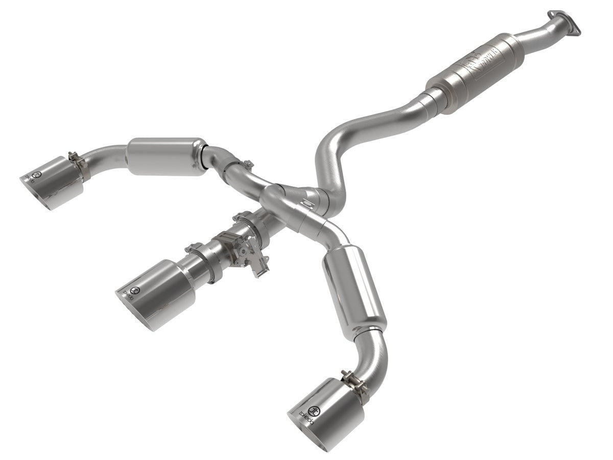 AFE Gemini XV Dual 2.5" Cat Back Exhaust – Toyota GR Corolla (2023+) - Chicane Australia