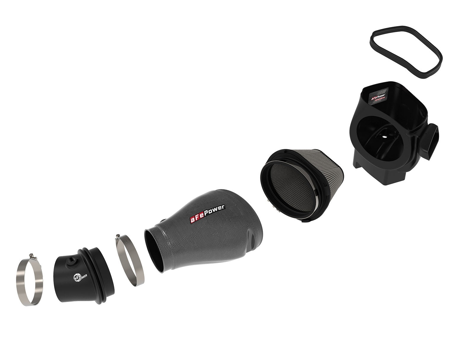 AFE Track Series Carbon Fiber Cold Air Intake System w/ Pro 5R – Jeep Grand Cherokee Trackhawk WK2 (2018, 6.2L Supercharged) - Chicane Australia