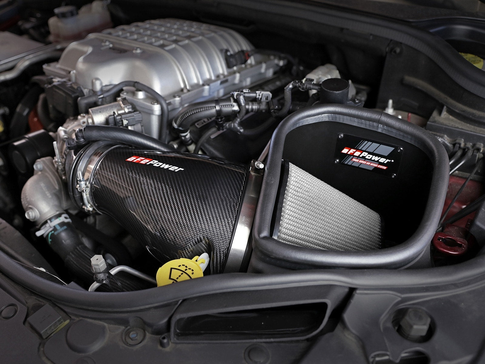 AFE Pro DRY S Cold Air Intake System – Jeep Grand Cherokee Trackhawk WK2 (2019–2021, 6.2L Supercharged) - Chicane Australia