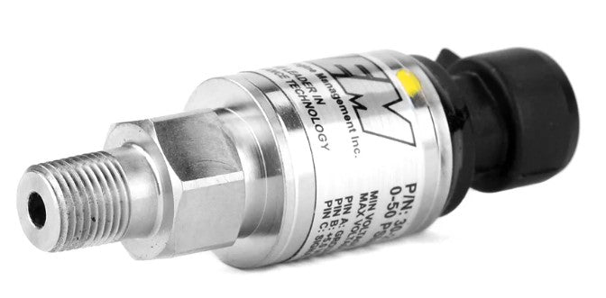 AEM 100 PSIG Stainless Sensor Kit – 1/8" NPT Male with -4AN & 3/16 Adapters - Chicane Australia