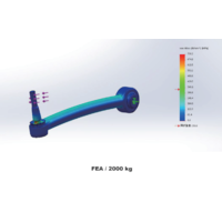 Hardrace Adjustable Rear Toe Control Arm – Mitsubishi Lancer Evo CN9A/CP9A/CT9A/CZ4A