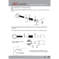 Hardrace Adjustable Rear Lower Control Arm – Mitsubishi Lancer Evo CN9A/CP9A/CT9A