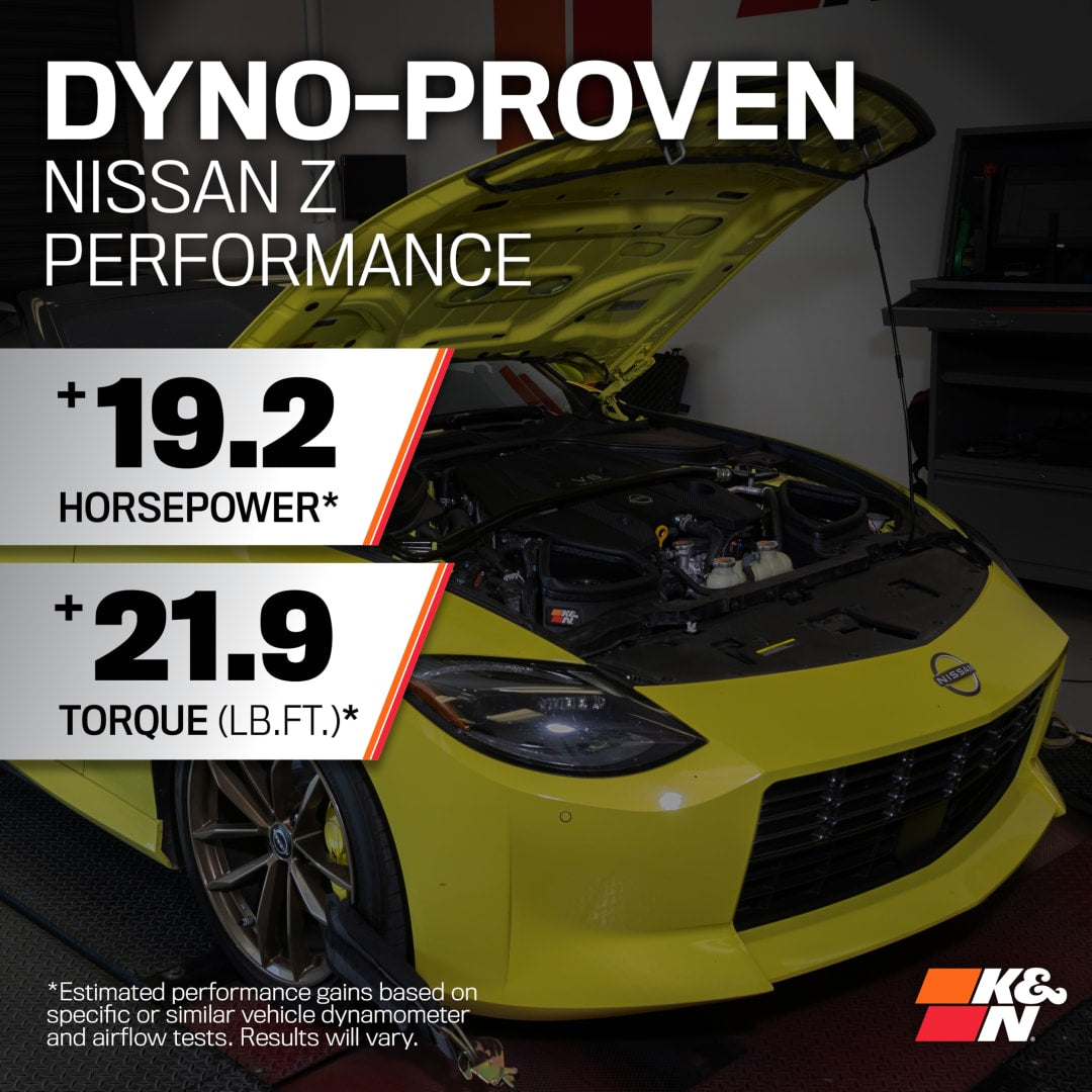 K&N Cold Air Intake – High-Flow Aluminium Tube – Nissan Z – V6 Twin-Turbo (2023–2025) - Chicane Australia