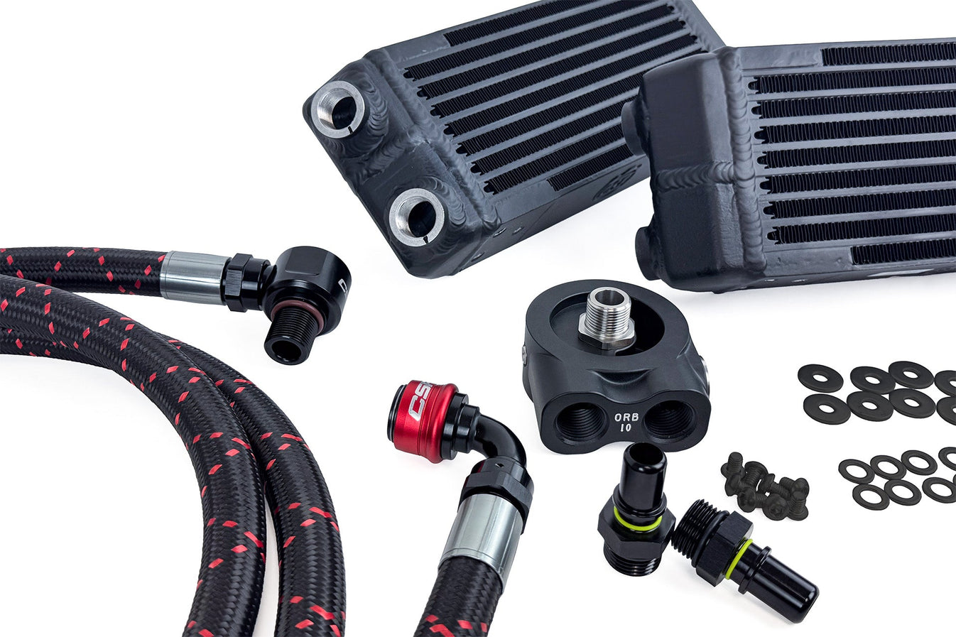 CSF Racing Dual Engine Oil Cooler Kit – Honda Civic Type R (FL5)