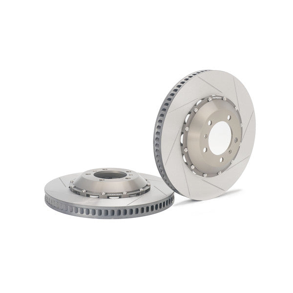 Paragon 2-Piece Front Rotors Pair – Porsche 981 / 718 Cayman GT4 / 991 Turbo & Turbo S – 380 x 34mm