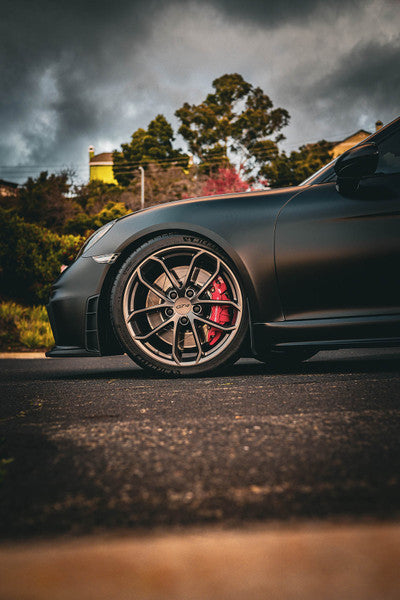 Paragon 2-Piece Front Rotors Pair – Porsche 981 / 718 Cayman GT4 / 991 Turbo & Turbo S – 380 x 34mm