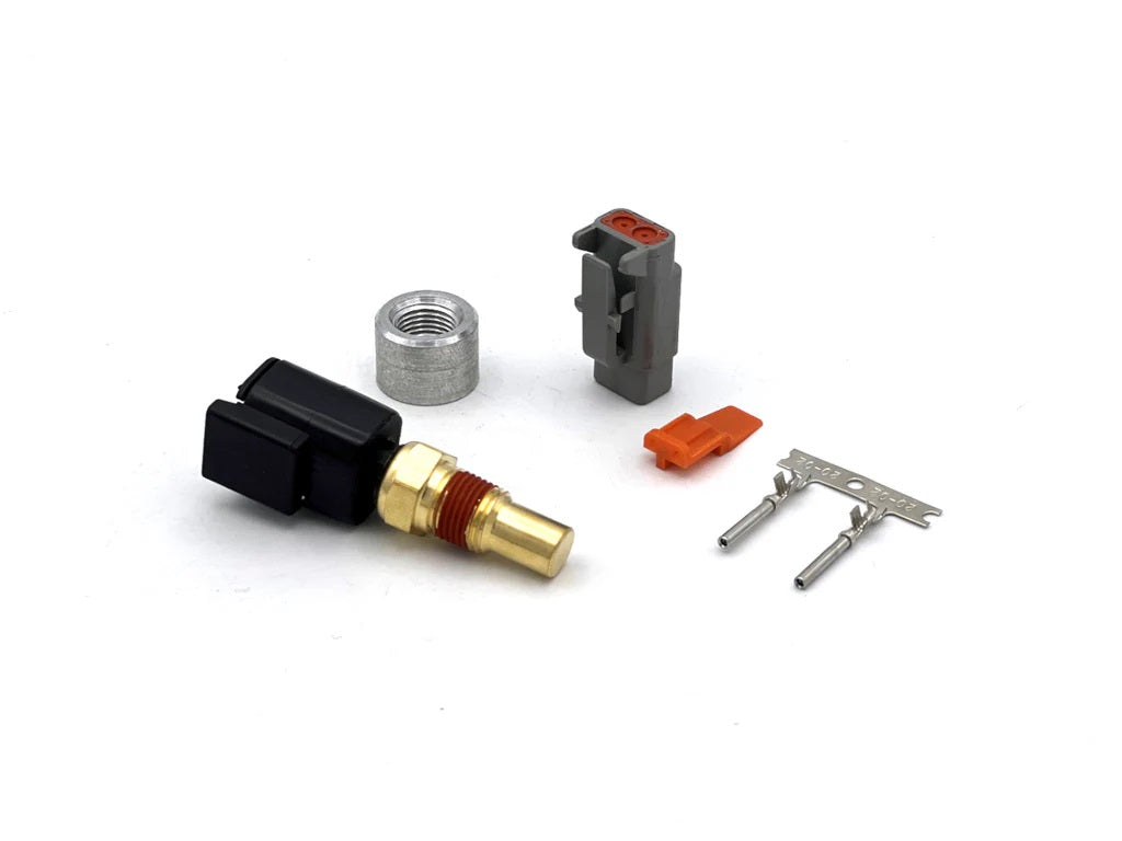 AEM Fluid Temp Sensor Kit – 1/8" NPT with Connector & Pins - Chicane Australia