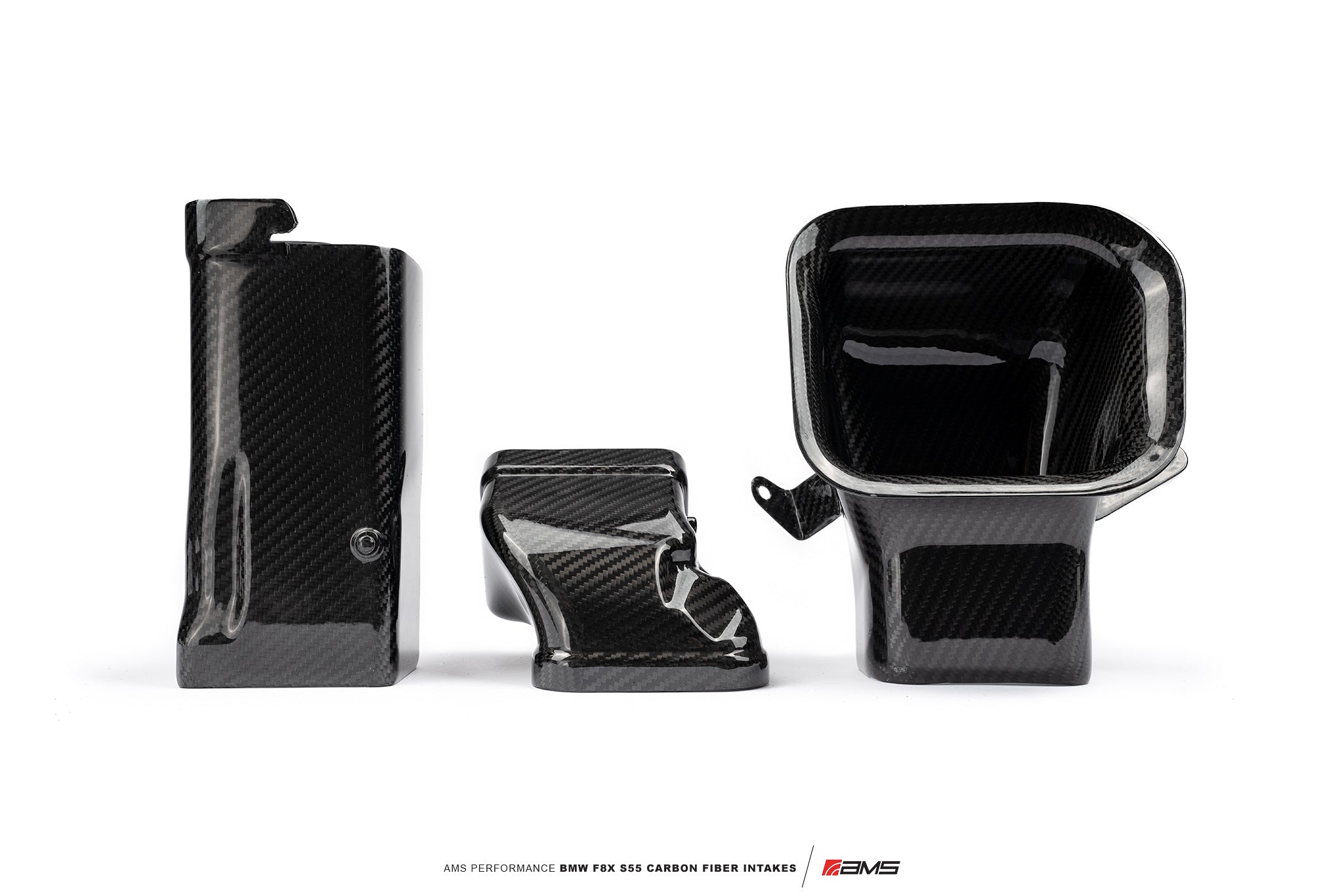 AMS Performance Carbon Intakes – BMW M3/M4 F8X S55 - Chicane Australia
