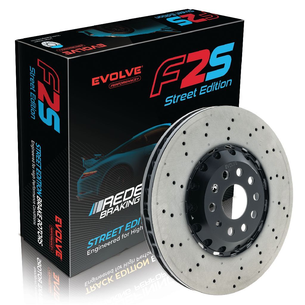 BREMTEC EVOLVE F2S Front Brake Rotors – VW Golf R (Mk8) / Tiguan R / Audi S3 (8Y) – 357×32mm