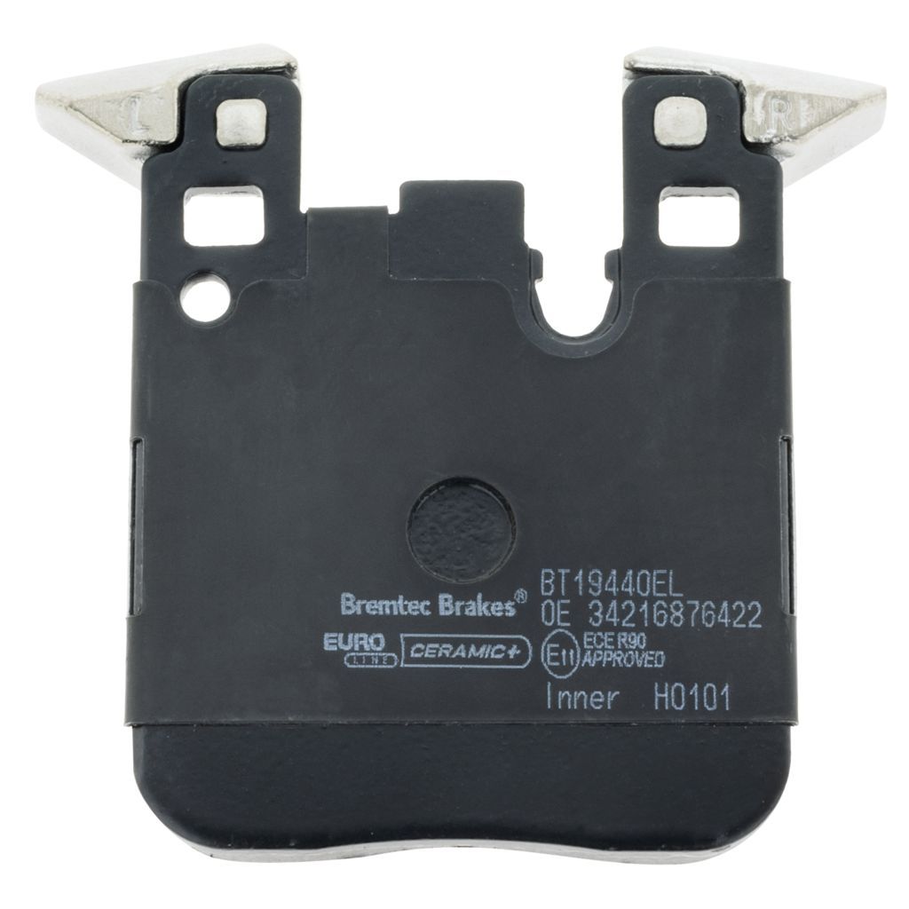 Bremtec Euro-Line Ceramic+ Rear Brake Pads – BMW 2 Coupe M 235i (F22), M2/M3/M4 (F8X)
