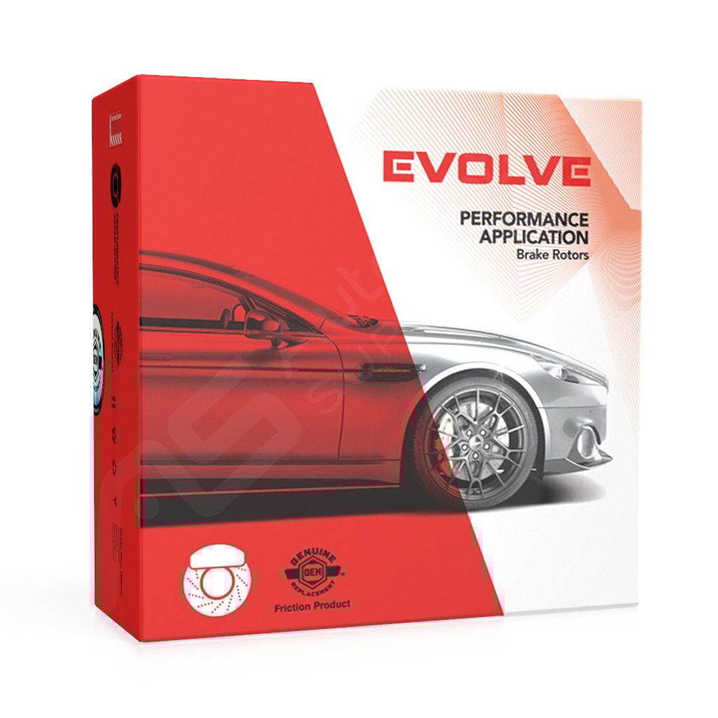 BREMTEC Evolve 2-Piece Perforated Rear Rotor – Audi RS4 B7 – 324x22mm Right (RHS) - Chicane Australia