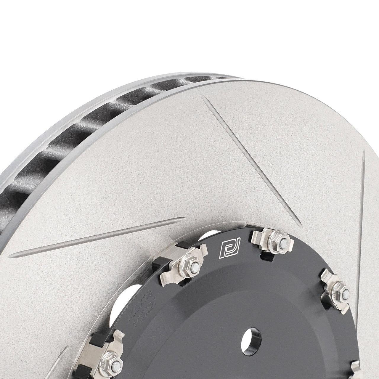 Paragon 2-Piece Front Rotors Pair – Audi C7 S6 / C7 S7 / D4 S8 – 400 x 38mm - Chicane Australia