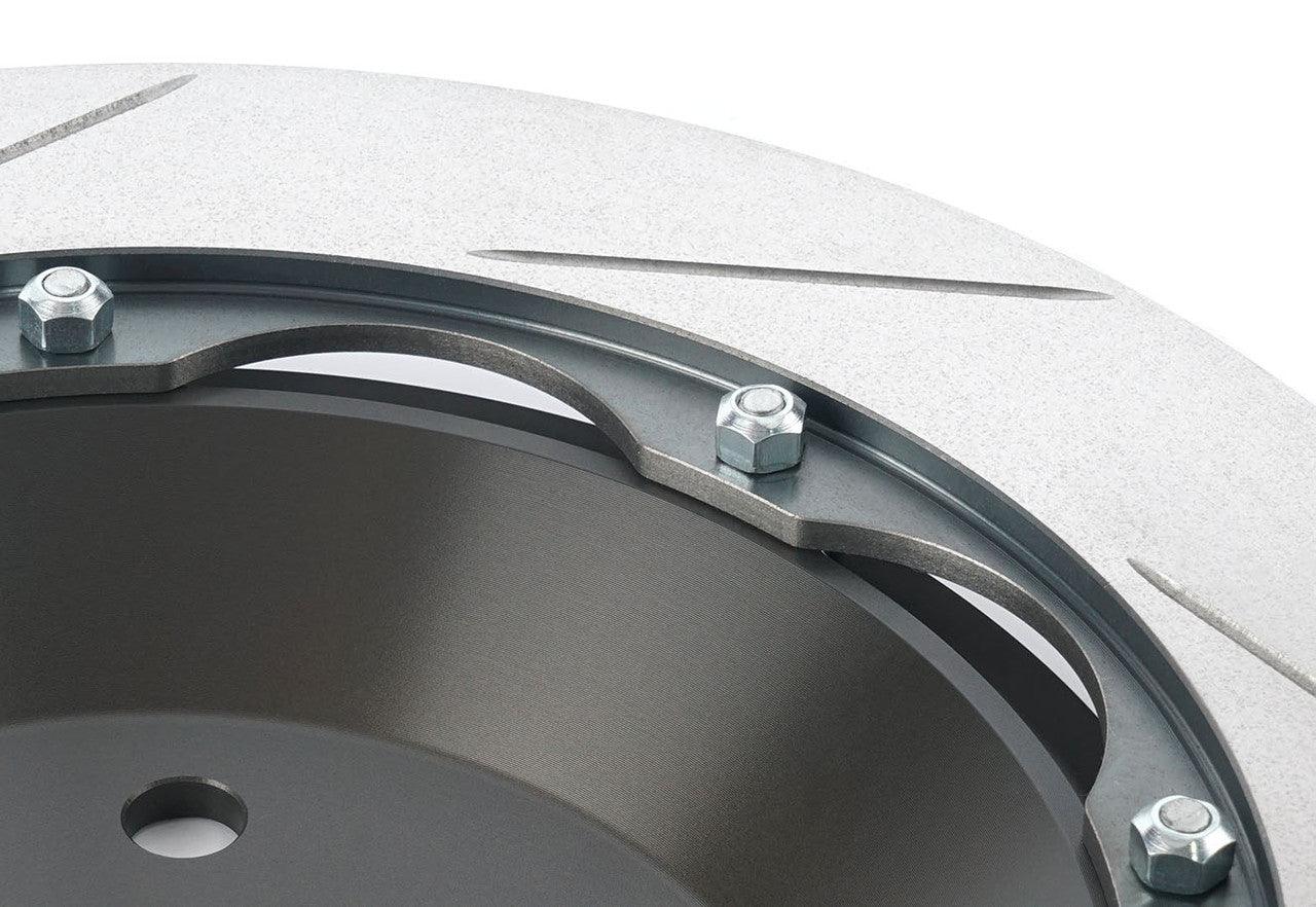 Paragon 2-Piece Rear Brake Rotor Pair - Honda Civic Type R FK8 / FL5 - Larger Rotor - 350x11mm - Chicane Australia