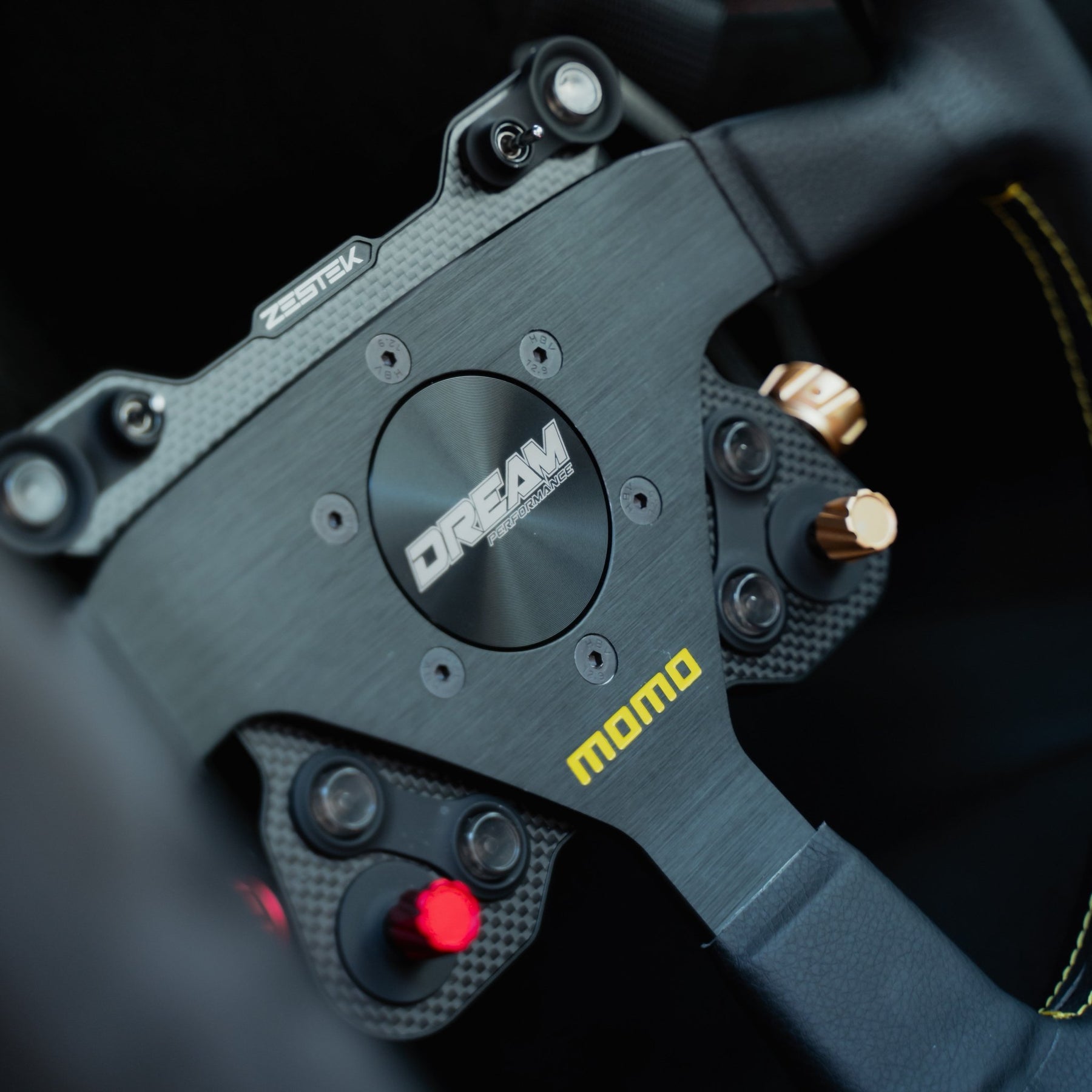 Zestek Racing Steering Multi-Coloured Knobs - Chicane Australia