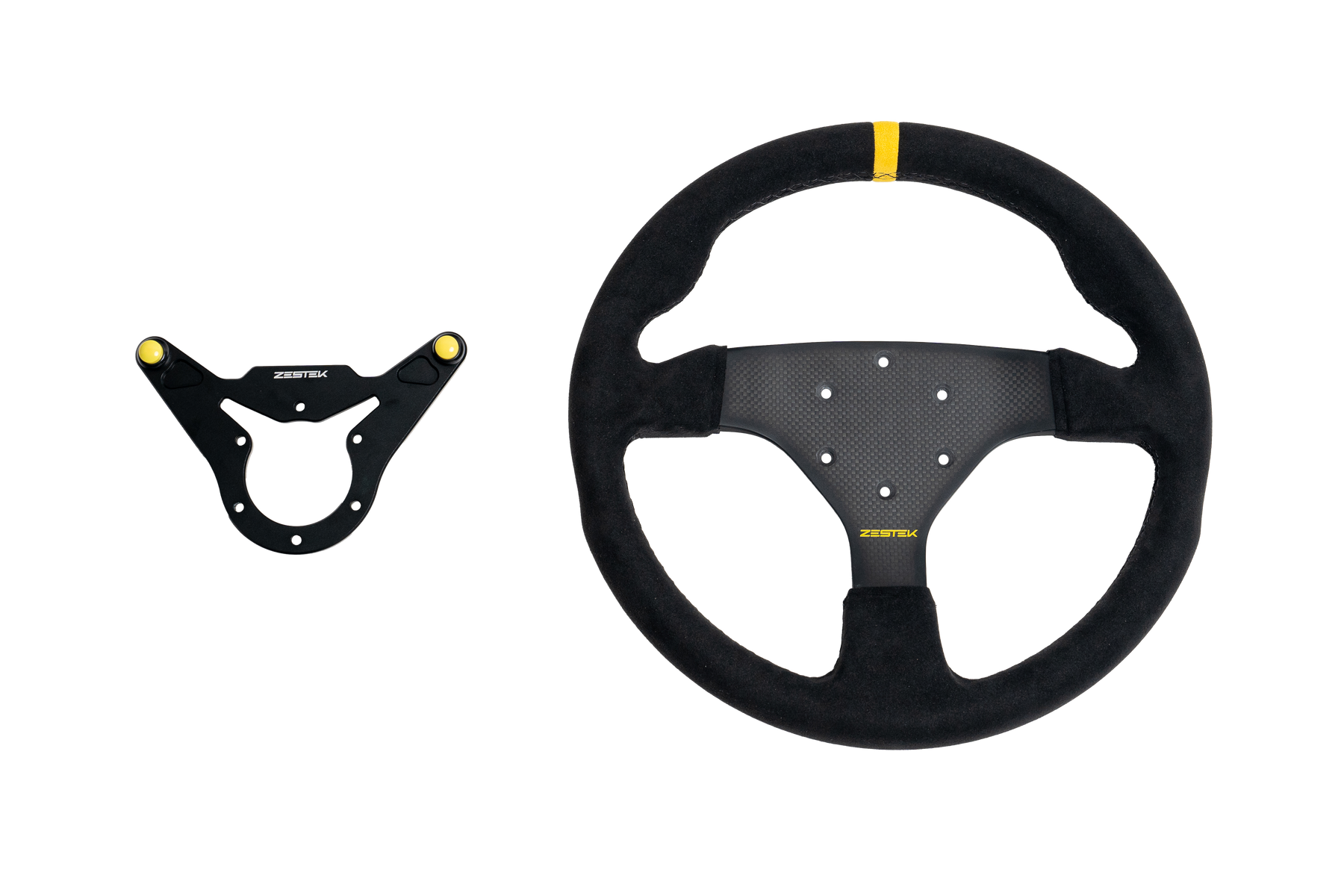 Zestek Racing Carbon Fiber Steering Wheel – 330 Lite - Chicane Australia