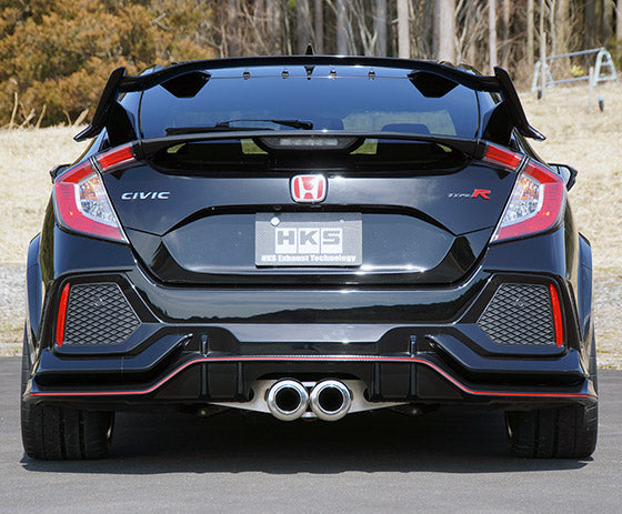 HKS Hi-Power SPEC-L II Catback Exhaust – Honda Civic Type R FK8 (2017–2021) - Chicane Australia