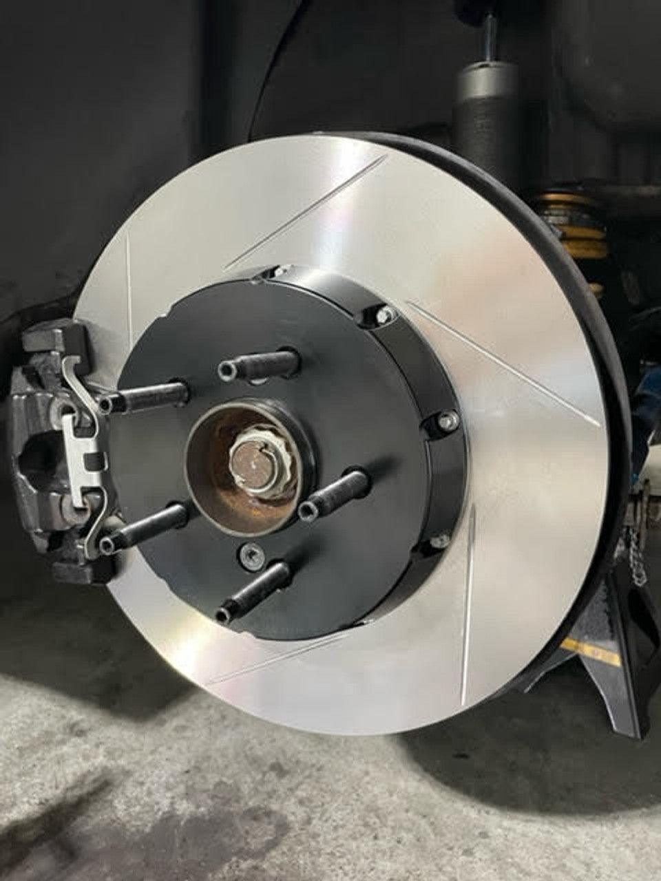 Paragon 2-Piece Rear Brake Rotor Pair – BMW M3 E90 / E92 / E93 / 1M Coupe E82 | 350x24mm - Chicane Australia