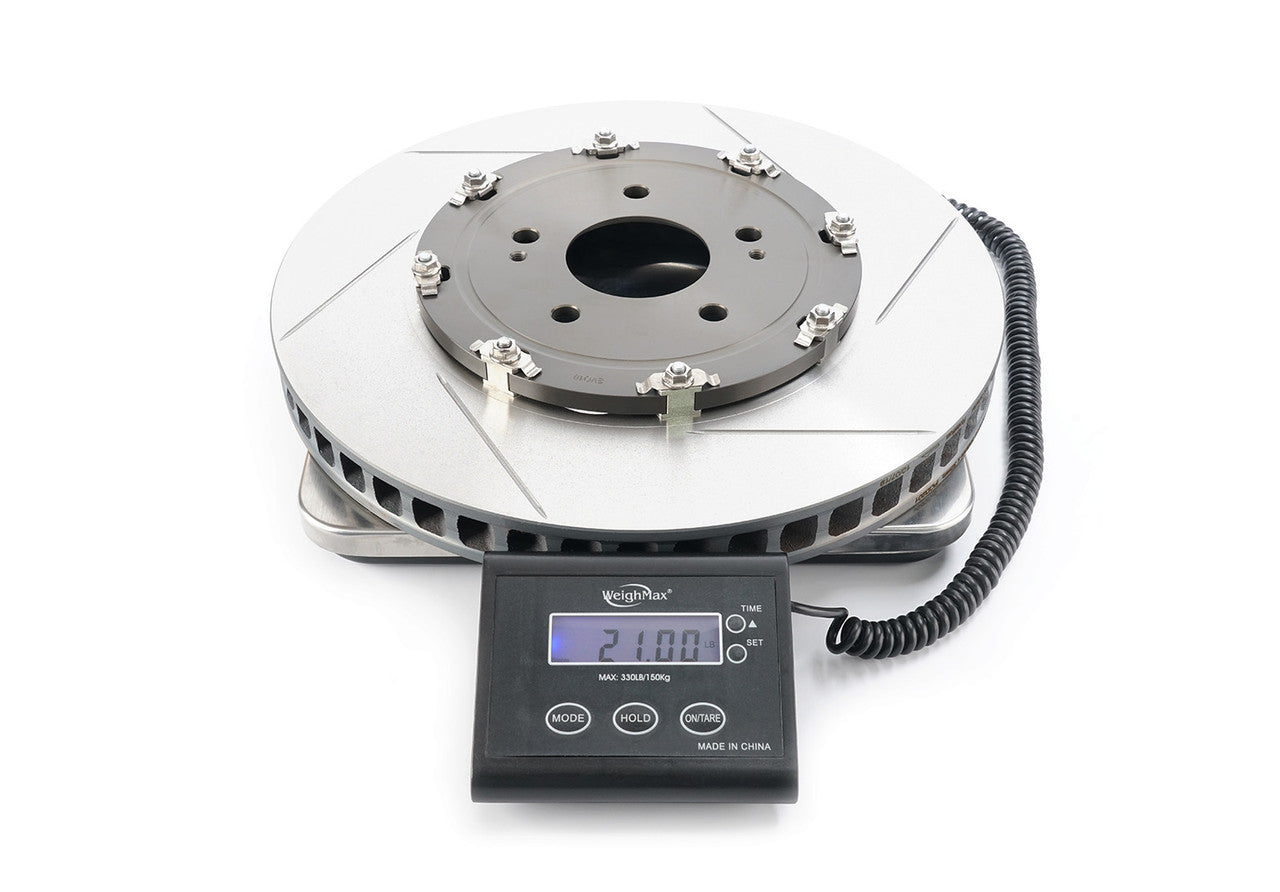 Paragon 2-Piece Front Brake Rotor Pair - Mitsubishi Lancer Evolution X (CZ4A) - 350x32mm - Chicane Australia