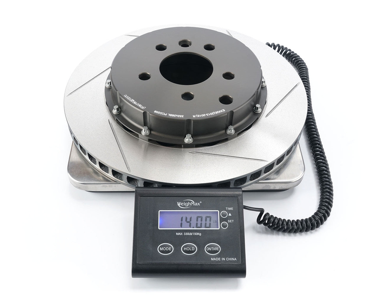 Paragon 2-Piece Rear Brake Rotor Pair - Lotus Exige V6 - 332x26mm - Chicane Australia