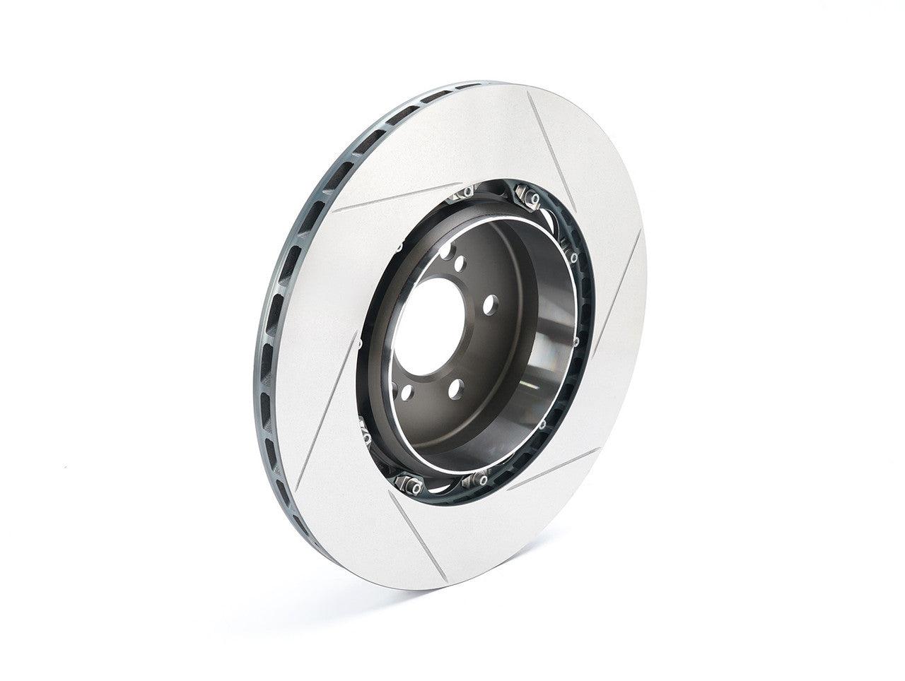 Paragon 2-Piece Rear Brake Rotor Pair – BMW M2 F87 / M3 F80 / M4 F82 F83 (Blue Calipers) - 370x24mm - Chicane Australia