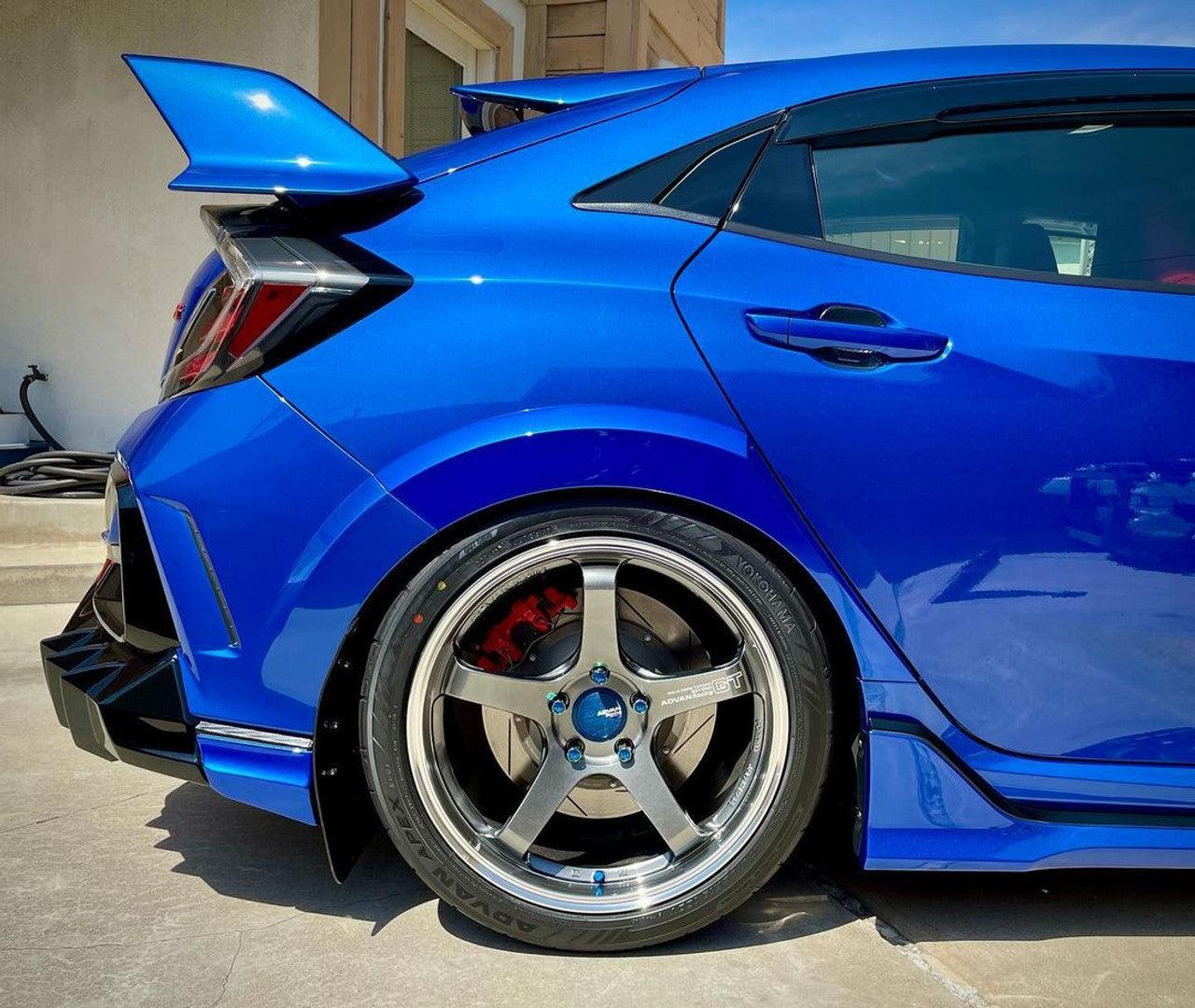 Paragon 2-Piece Rear Brake Rotor Pair - Honda Civic Type R FK8 / FL5 - Larger Rotor - 350x11mm - Chicane Australia